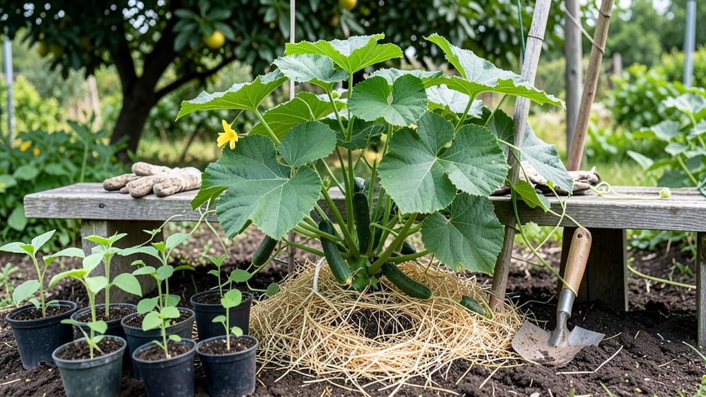 How to Plant Cucumbers in a Garden: Spacing Tricks for Vines That Climb or Spread