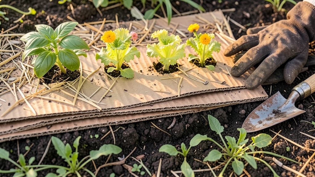 Can You Use Cardboard in Your Garden: Pros, Cons, and Safe Alternatives