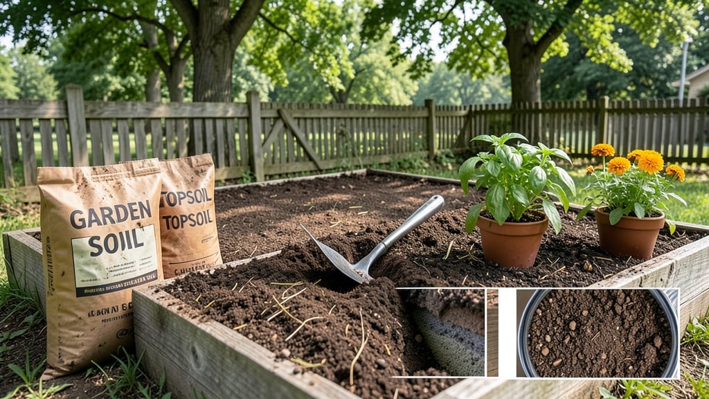 Is Garden Soil the Same As Topsoil: Key Differences in Composition and Use