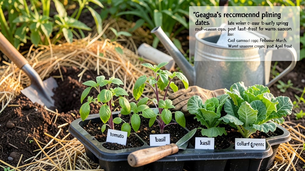 When to Plant a Garden in Georgia: Heat-Tolerant Crop Timeline for Zero Frost Risk