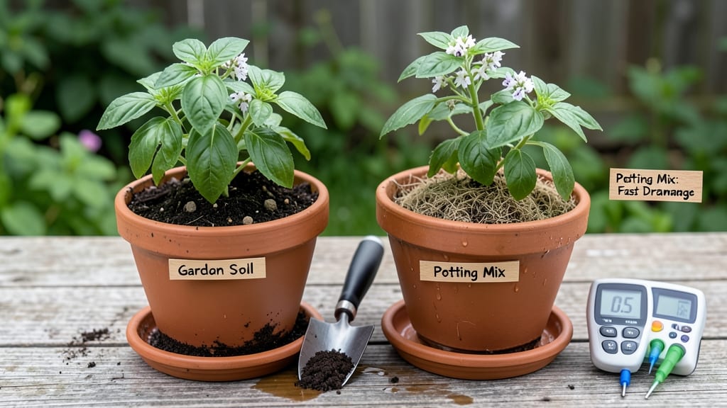 Can You Use Garden Soil for Potting: Risks and Better Mix Alternatives