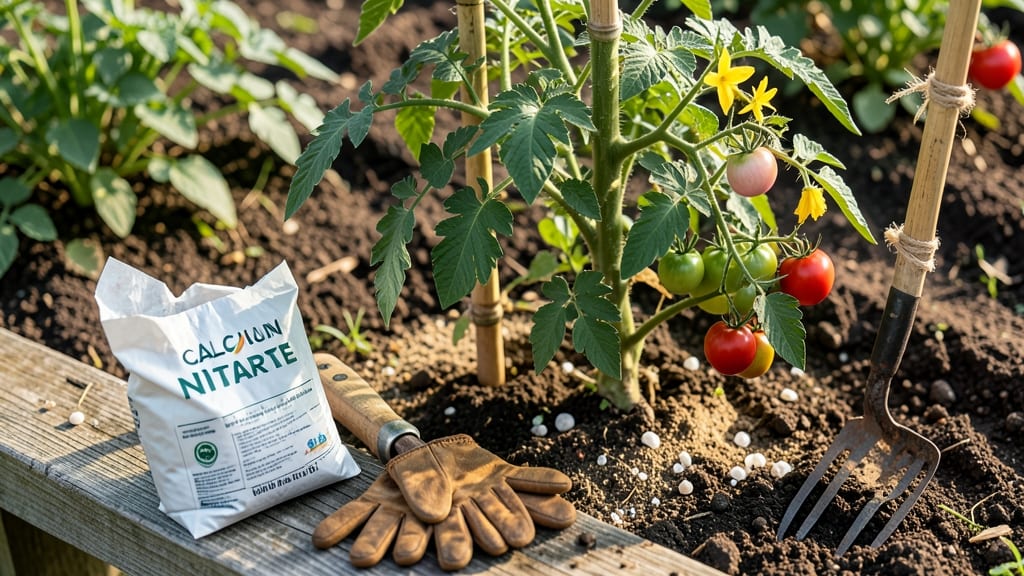 Calcium for Garden Tomatoes: Fix Blossom End Rot Naturally