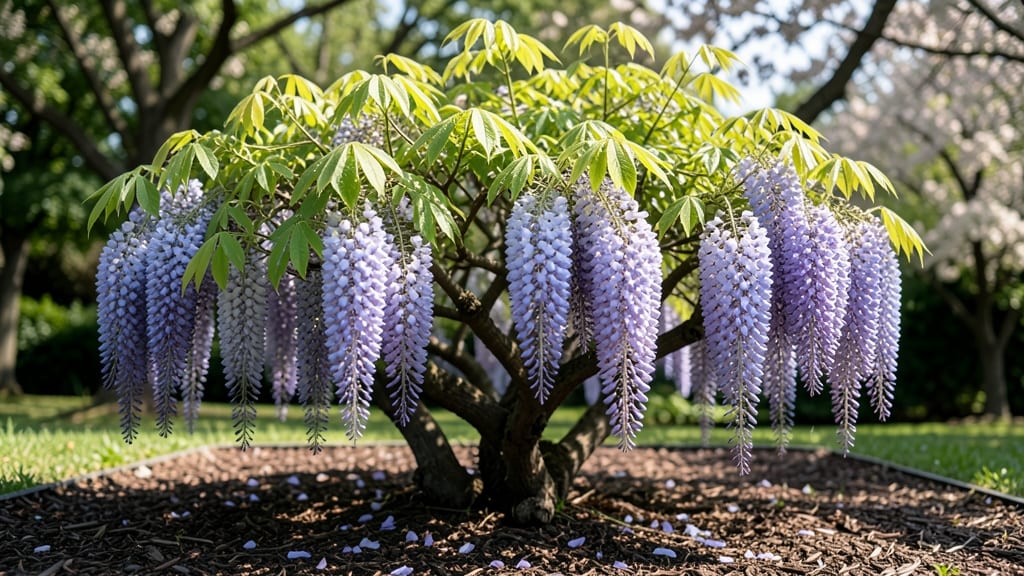 Wisteria in Japanese Garden: Traditional Uses and Symbolic Meanings Explained