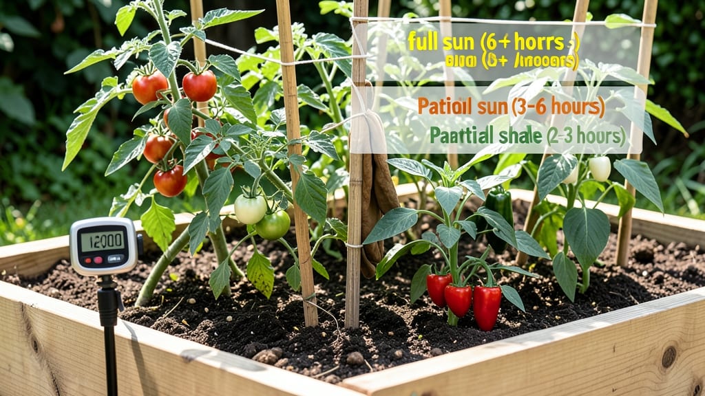 How Much Sun Does a Veggie Garden Need: Crop-Specific Hours for Peak Growth