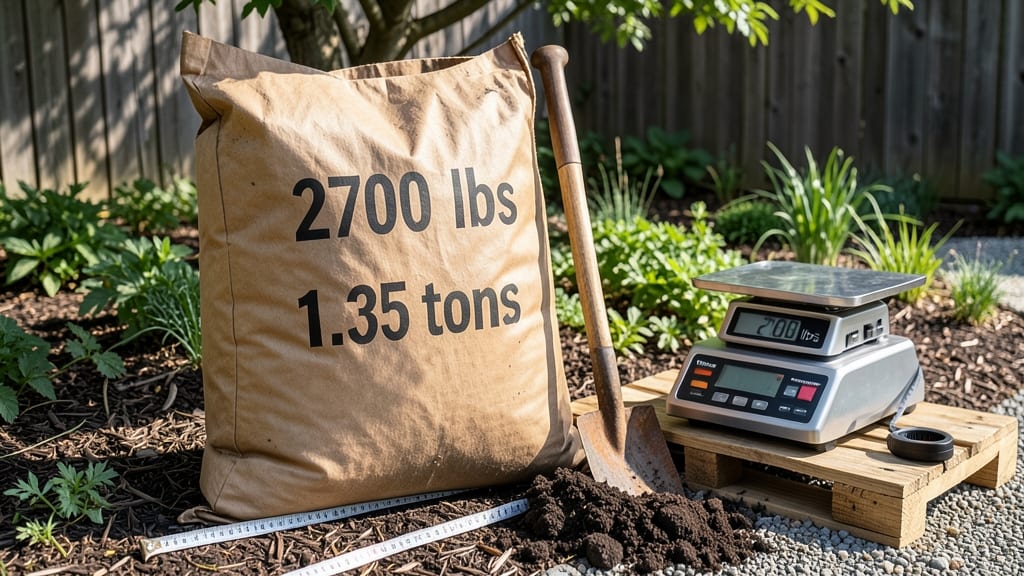 How Much Does a Yard of Garden Soil Weigh: Exact Pounds by Type and Density