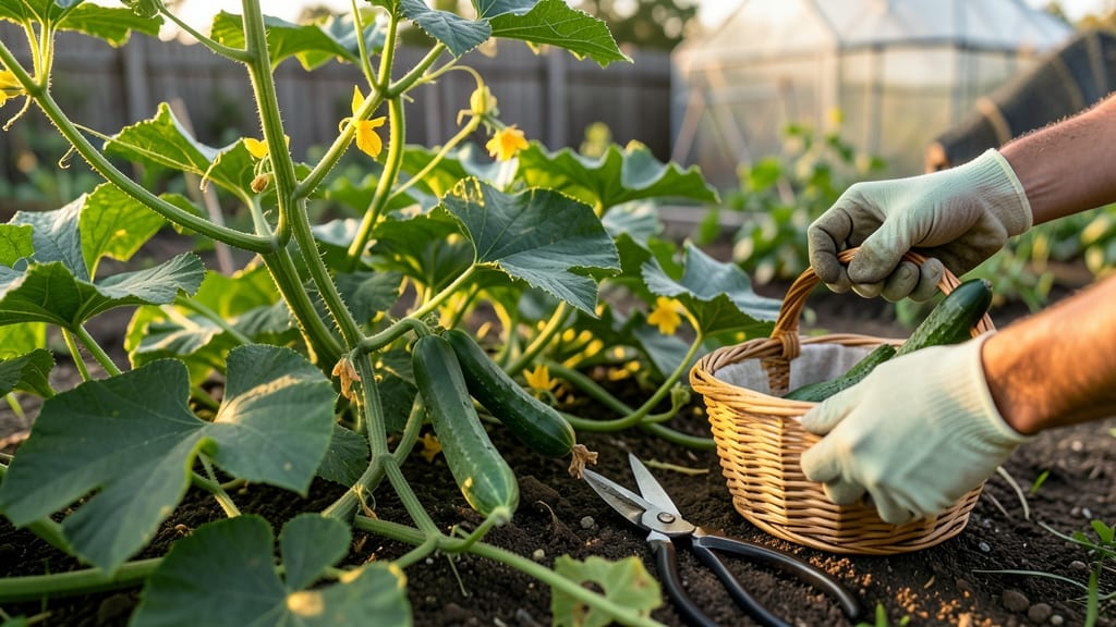 When to Harvest Cucumbers From Garden: 3 Signs for Crunchy, Seedless Picks