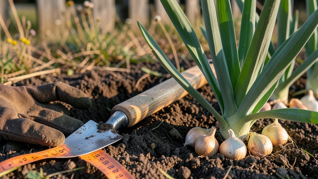 Garlic Spacing in Garden: Plant 4-Inch Apart for Maximum Bulbs