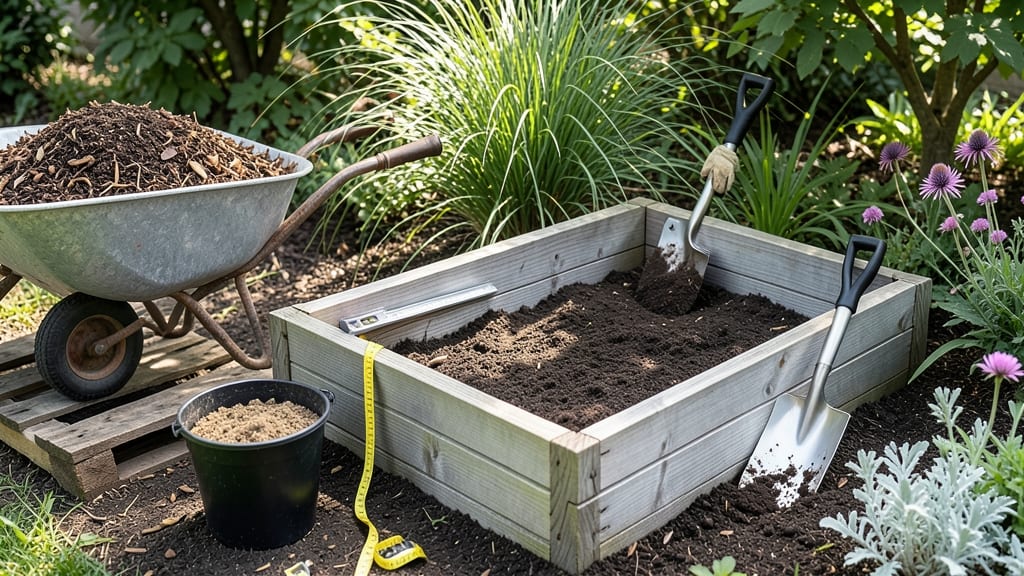 How Much Soil to Fill a Raised Garden Bed: Depth Guide by Plant Type
