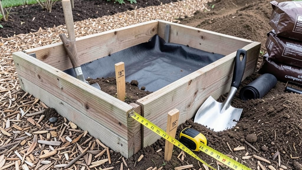 How Deep to Make Raised Garden Beds: Height Rules for Drainage & Root Growth