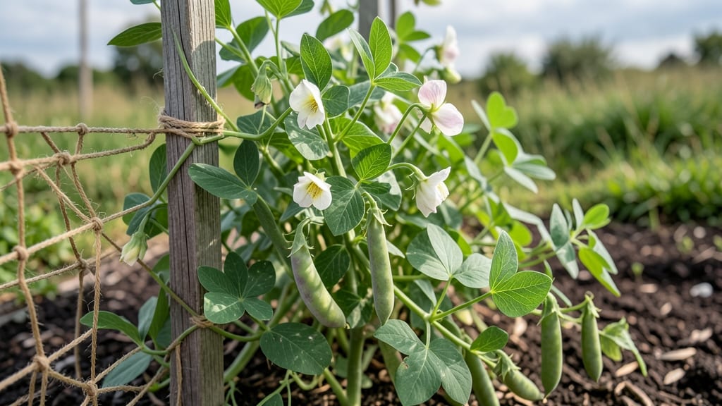 How Tall Do Garden Peas Grow: Variety-Specific Heights for Trellis Planning