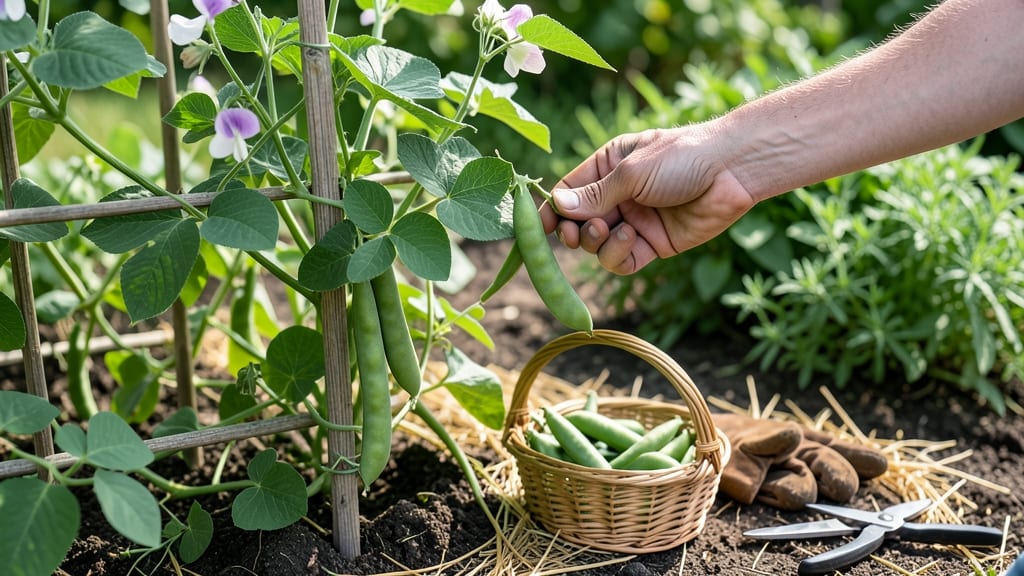 When to Pick Peas From Your Garden: 3 Size Checks for Peak Flavor and Pod Production