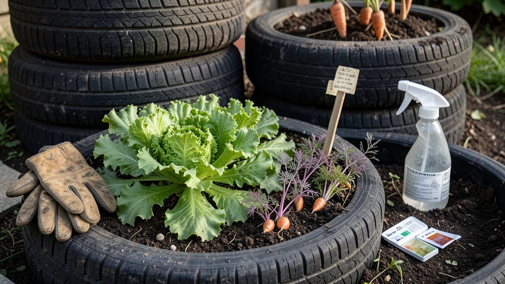 Are Tires Toxic for Gardening: Chemical Risks and Safe Alternatives Explained