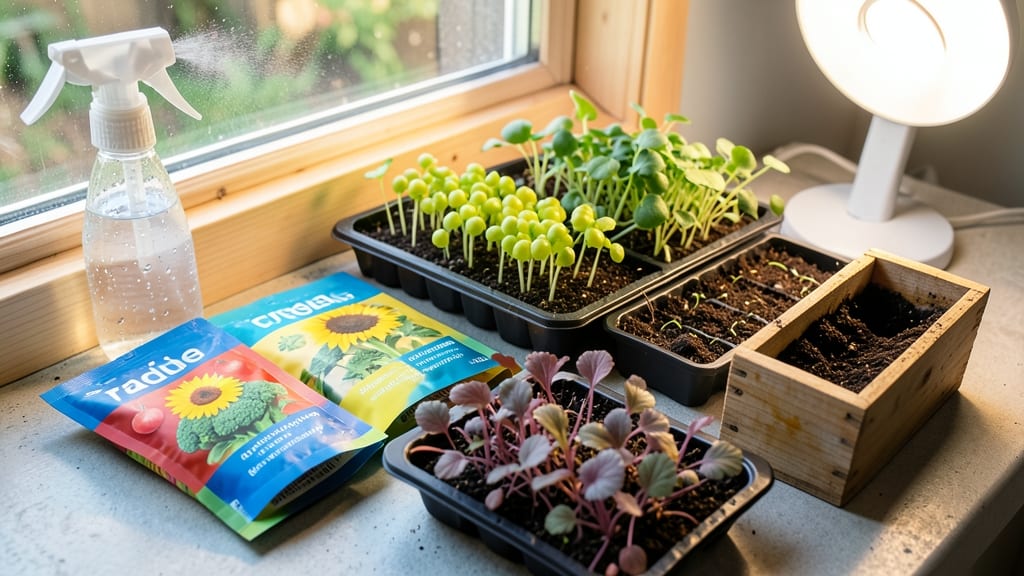 Urban Garden Seeds: Fast-Growing Varieties for Small Spaces and Containers