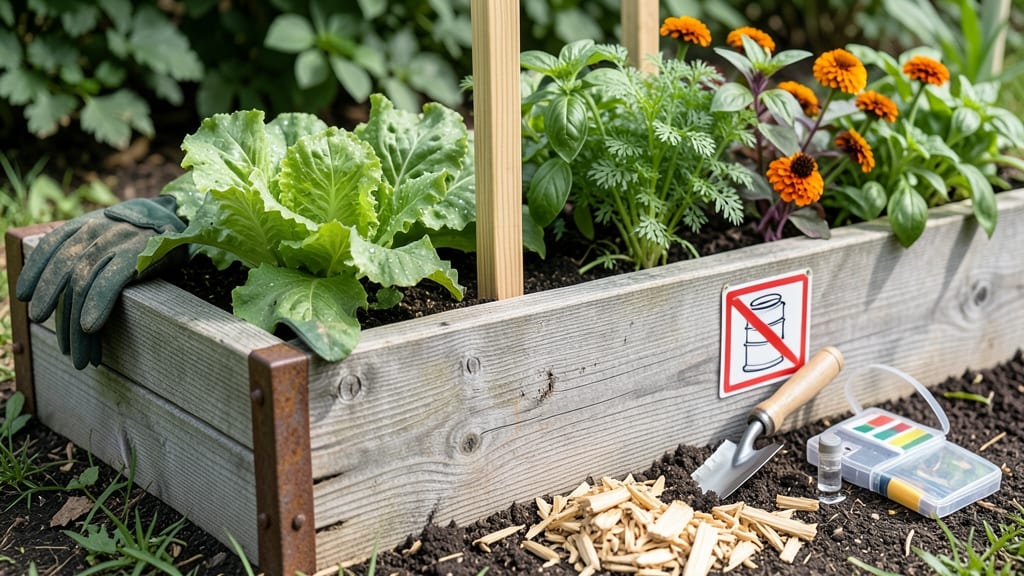 Is Treated Wood Safe for Gardens: Chemical Risks and Low-Toxicity Alternatives