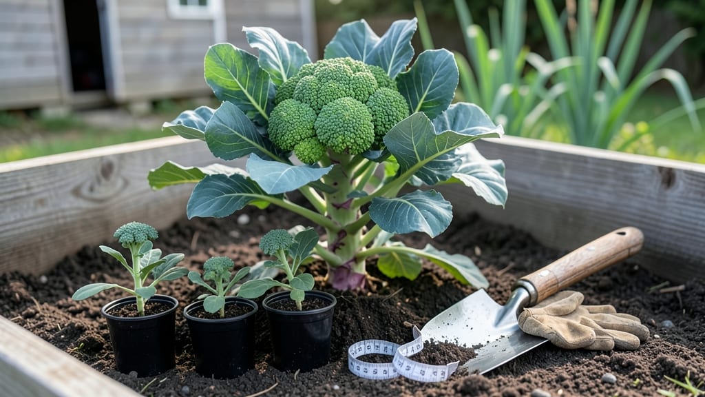 Broccoli Spacing in Garden: 18-Inch Rule for Bigger Heads & Fewer Pests