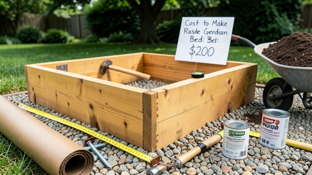 Cost to Make Raised Garden Bed: Material Breakdown by Size and DIY Tips