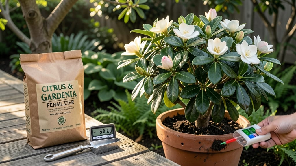 Acid-Based Fertilizer for Gardenias: pH-Tested Feeding Schedule for Year-Round Blooms