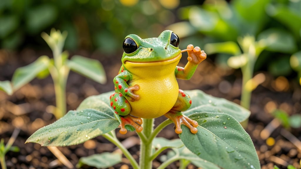 What Does the Frog Pet Do in Grow a Garden: Its Role in Pollination and Soil Aeration