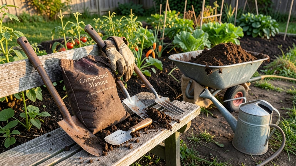 How Much Manure for Garden: Exact Ratios by Plant Type and Soil Health