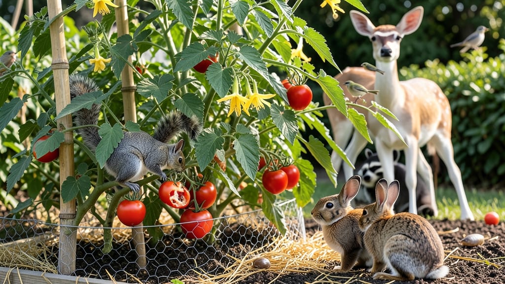 What Animals Eat Garden Tomatoes: Common Pests and How to Protect Them