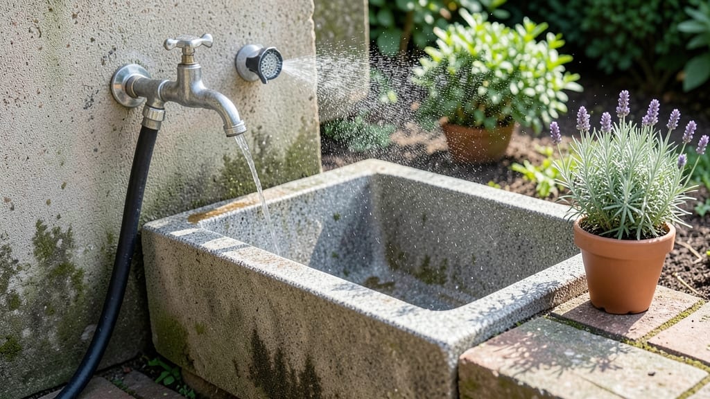 Outdoor Garden Hose Sink: Installation Steps and Water Flow Tips