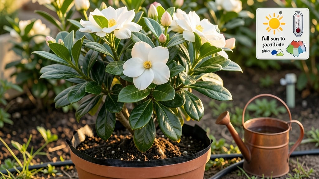 Frost-Proof Gardenia Sun Requirements: Light Exposure Tricks for Year-Round Blooms