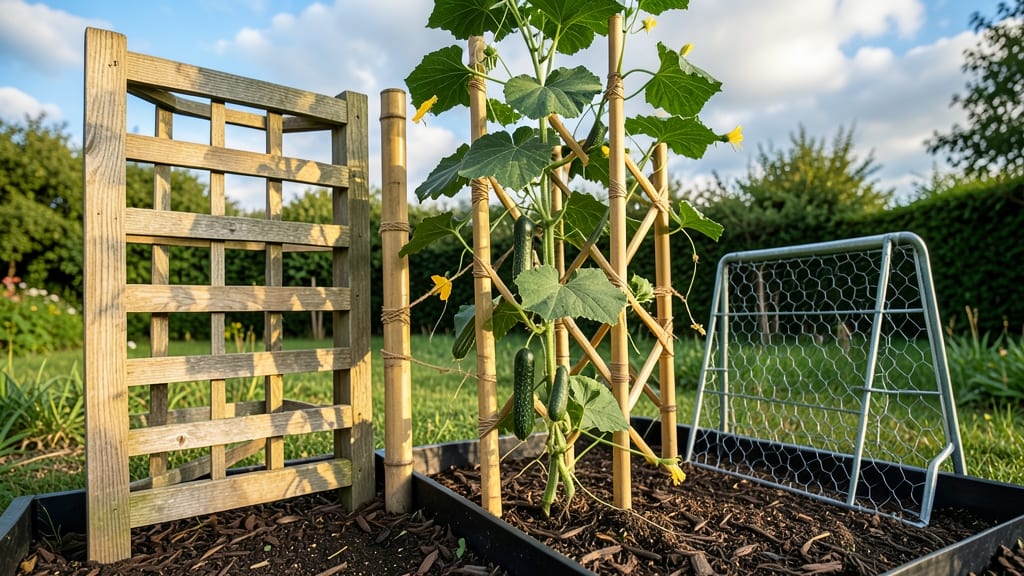 Garden Bed Trellis Ideas: 15 Space-Saving Structures for Climbing Plants