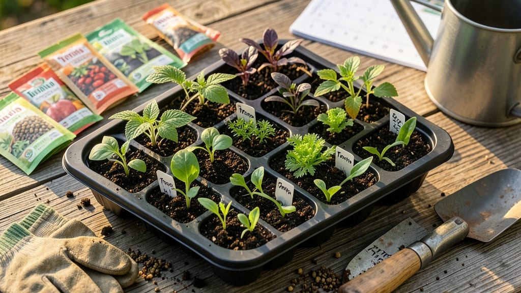 Vegetable Garden Planting Schedule: Month-by-Month Heat Zones Map
