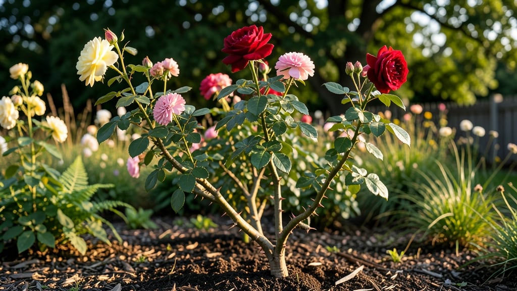 Rose Bush Garden Ideas: 15 Low-Maintenance Designs With Seasonal Appeal
