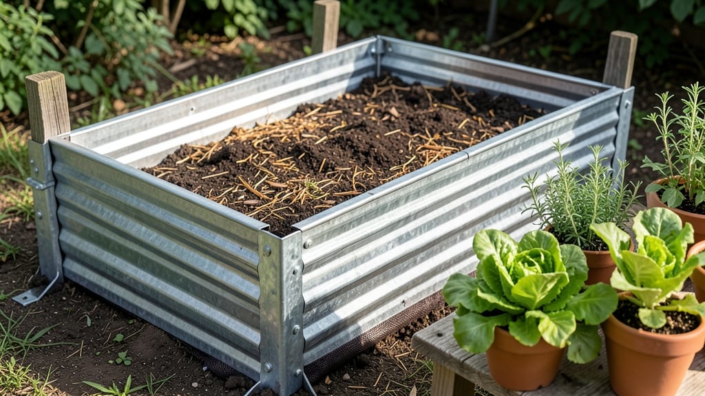 Is Corrugated Metal Safe for Garden Beds: Soil Health Risks and Alternatives Explained